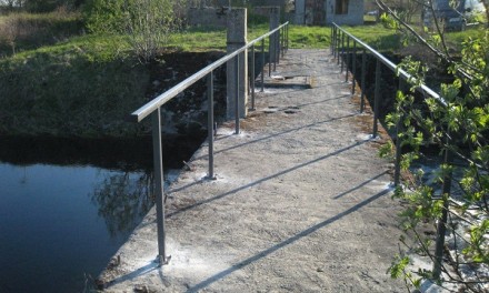 “Bassu sild” sai uued käsipuud / 10.05.2012