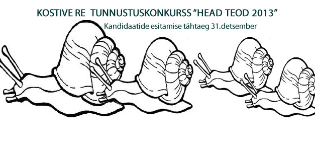 Kostivere tunnustuskonkurss “Head teod 2013”
