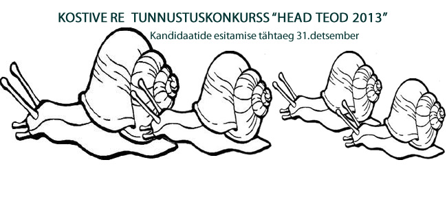 Kostivere tunnustuskonkurss “Head teod 2013”