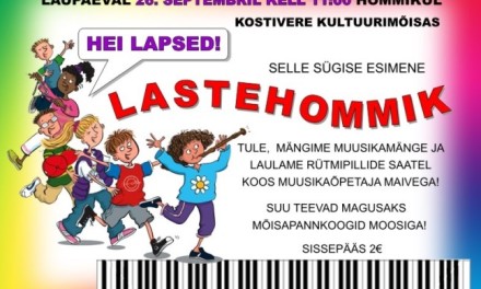 Lastehommik / 26. septembril kell 11:00